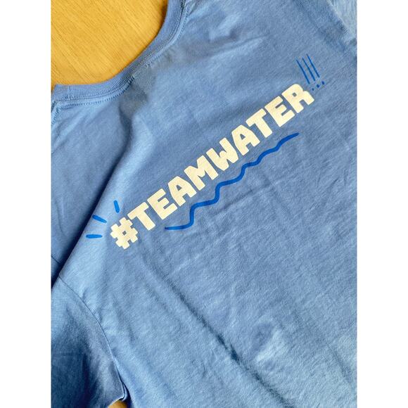 Limited Team Water Blue T-Shirt from Mr. Beast - Size M - New - Picture 3 of 7